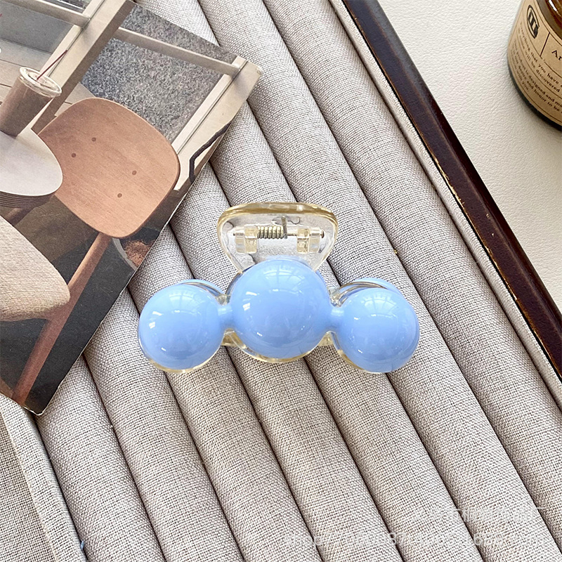 Gran clip de tiburón para el cabello, agarre fuerte, estilo simple y elegante, accesorio trasero para mujeres, proveedor directo de Yiwu