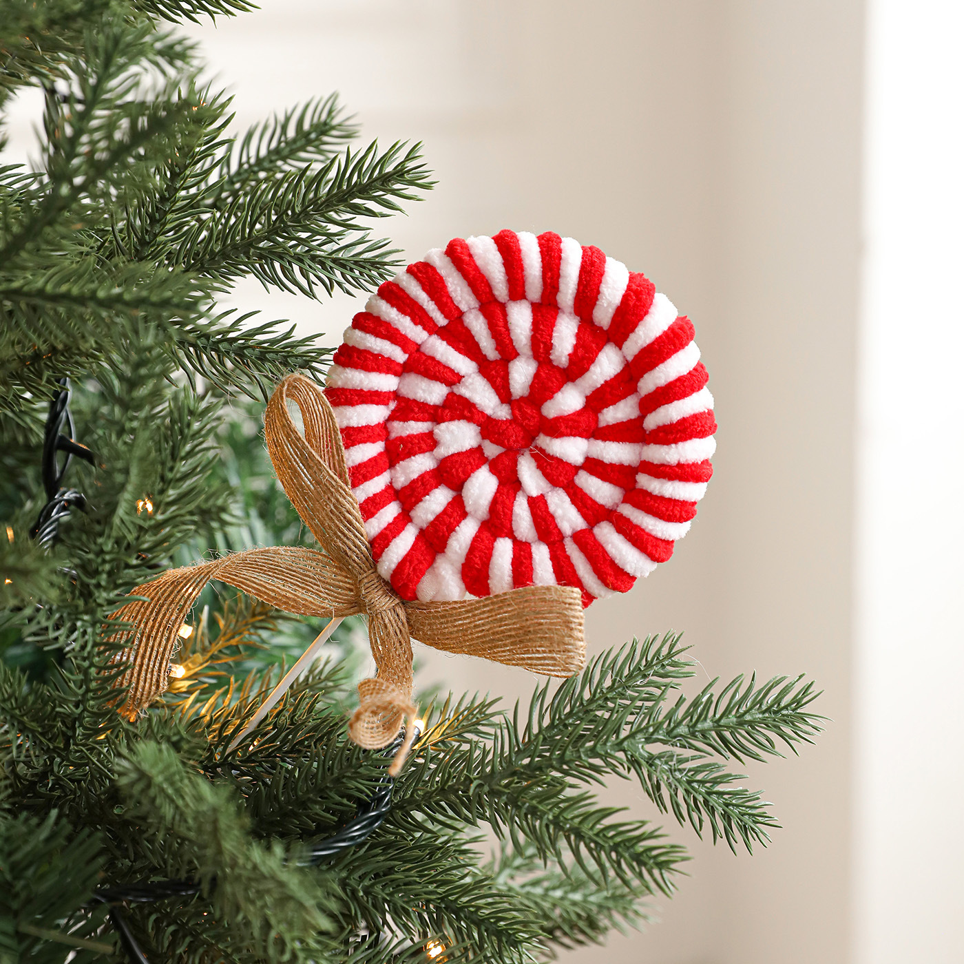 Nuevos dulces de espuma Lollipop peluche pincha decoración de Navidad decoración de árbol de Navidad arreglos de flores festivos