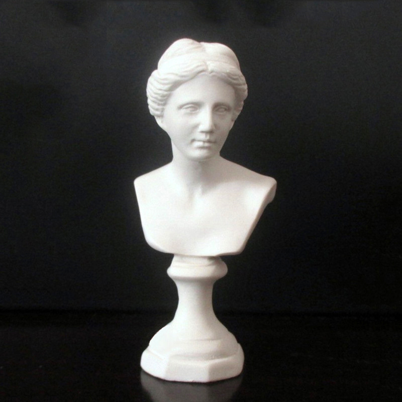 HCarts Venus resin imitation small plaster 7cm European style decoration Venus mini figurine sculpture decorations