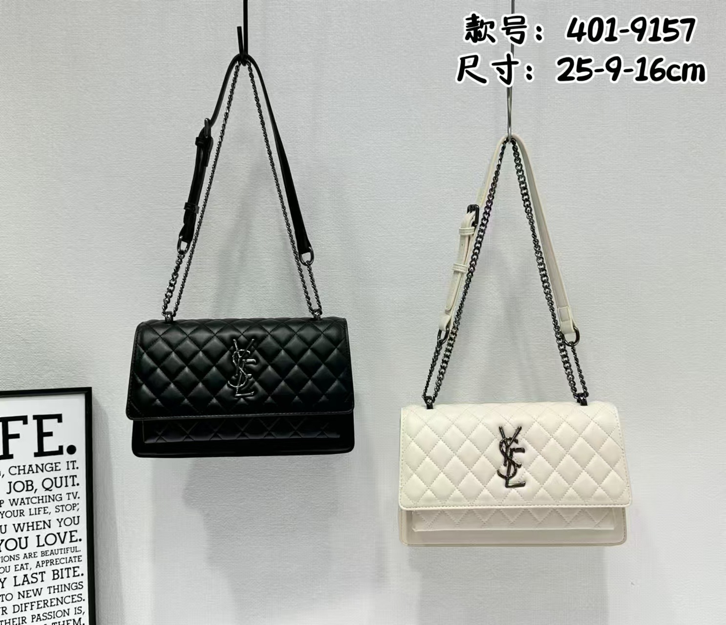 Luxury Genuine Leather Women's Handbag 2025 New Arrival Quilted Chain Crossbody Bag Fashion Versatile Small Square Bag - Thumbnail 7
