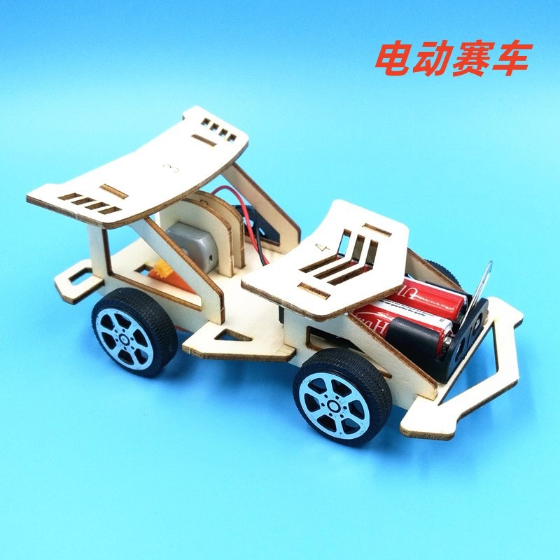 Electric racing car, materials set, battery