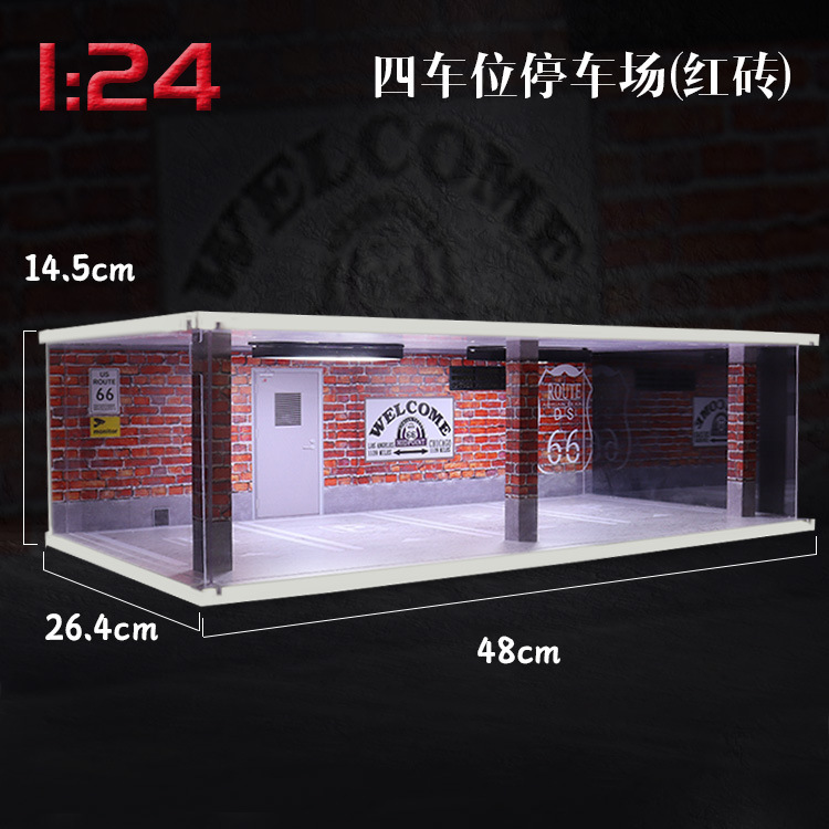 Caja de regalo de cubierta de polvo de modelo de coche de aleación acrílica transparente, caja de exhibición de almacenamiento a mano, decoración de regalo, venta directa de fábrica