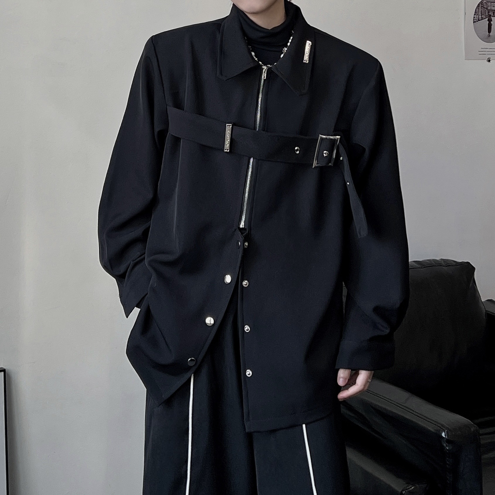 HOUZHOU Techwear Shirt 4