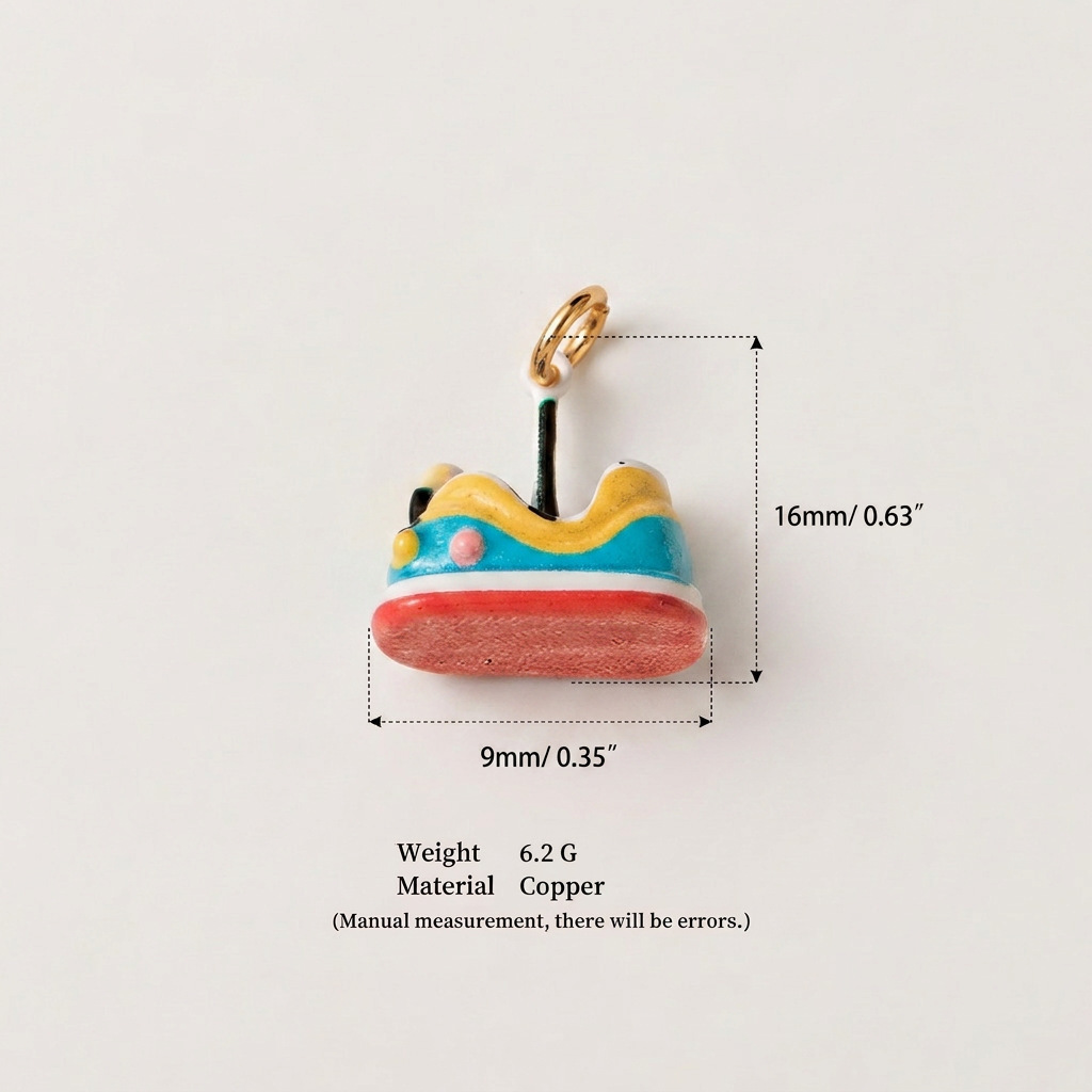 No. 6 bumper car pendant