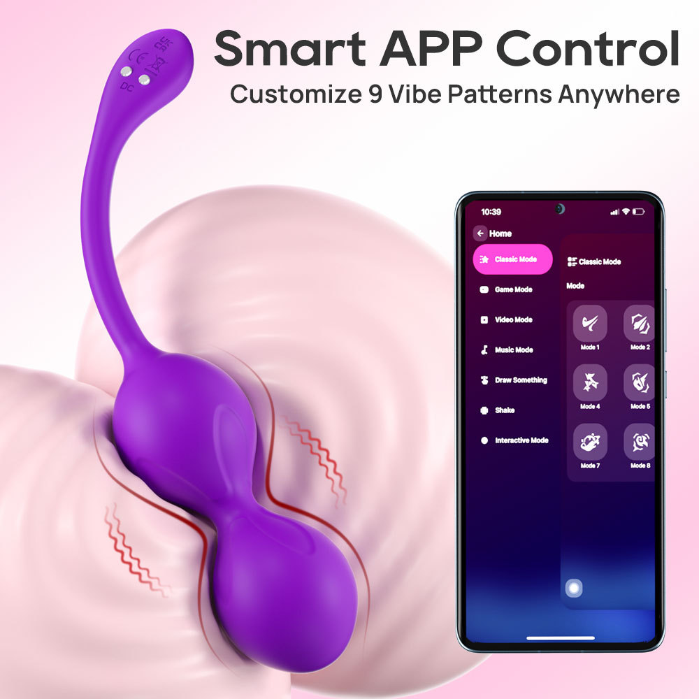 Kegel-oefening voor de vagina bij vrouwen, siliconen massagebal, vibrerend ei, seksspeeltjes voor volwassenen, groothandel_voghion.com