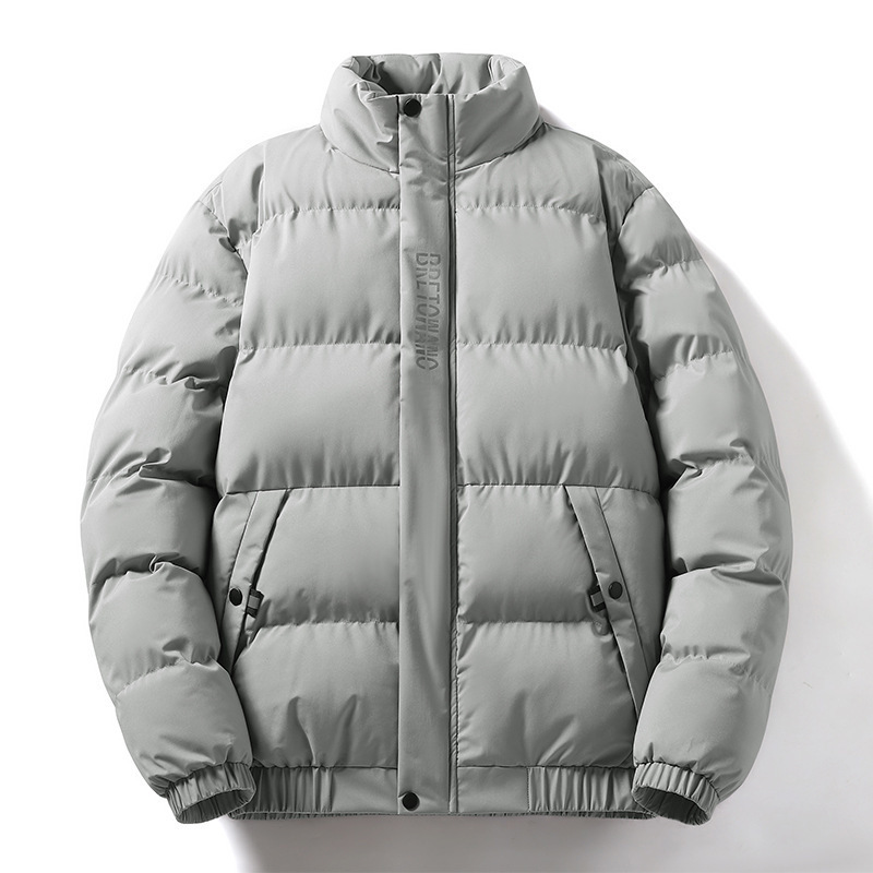 Fábrica directa de algodón de hombre nueva moda coreana de cuello corto chaqueta de algodón casual abrigo de algodón de aire transfronterizo