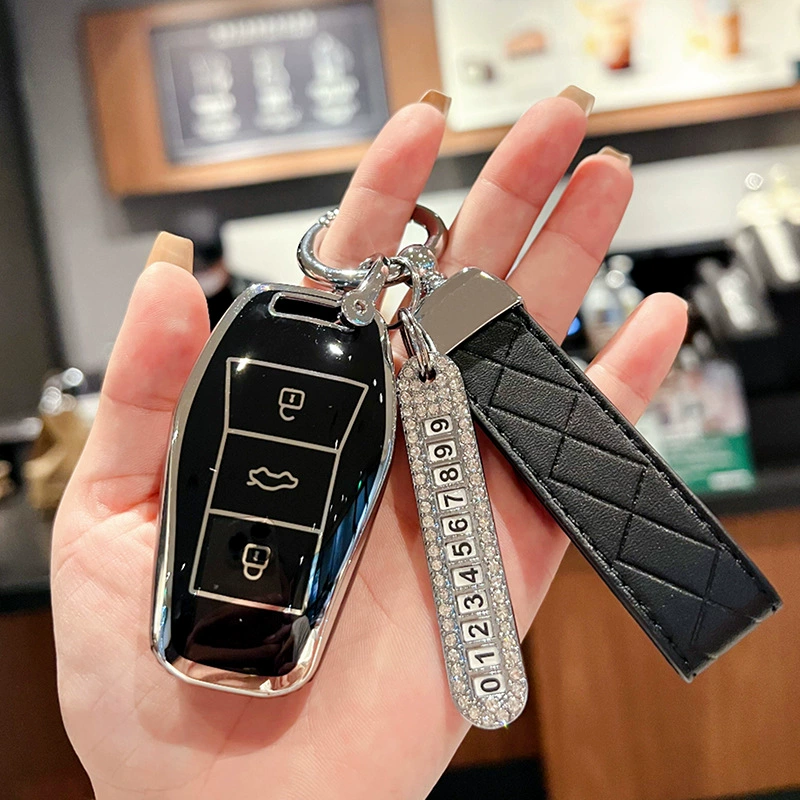 Чехол для ключей, подходит для ключей Volkswagen Sihao, для женщин, Love Run E50X, Yao X8, JAC, Volkswagen QX, милый корпус с пряжкой