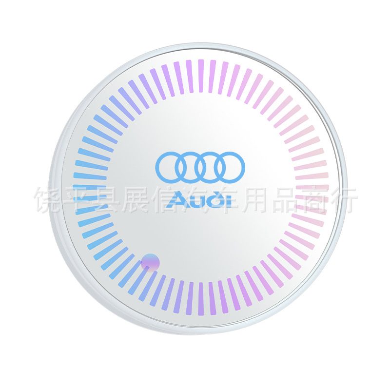 Adecuado para Audi A3 A4 A5 A6/Q3 Q4 Q5 Q6R8 coche luminoso estera de la taza agua LED faro colorido image 23