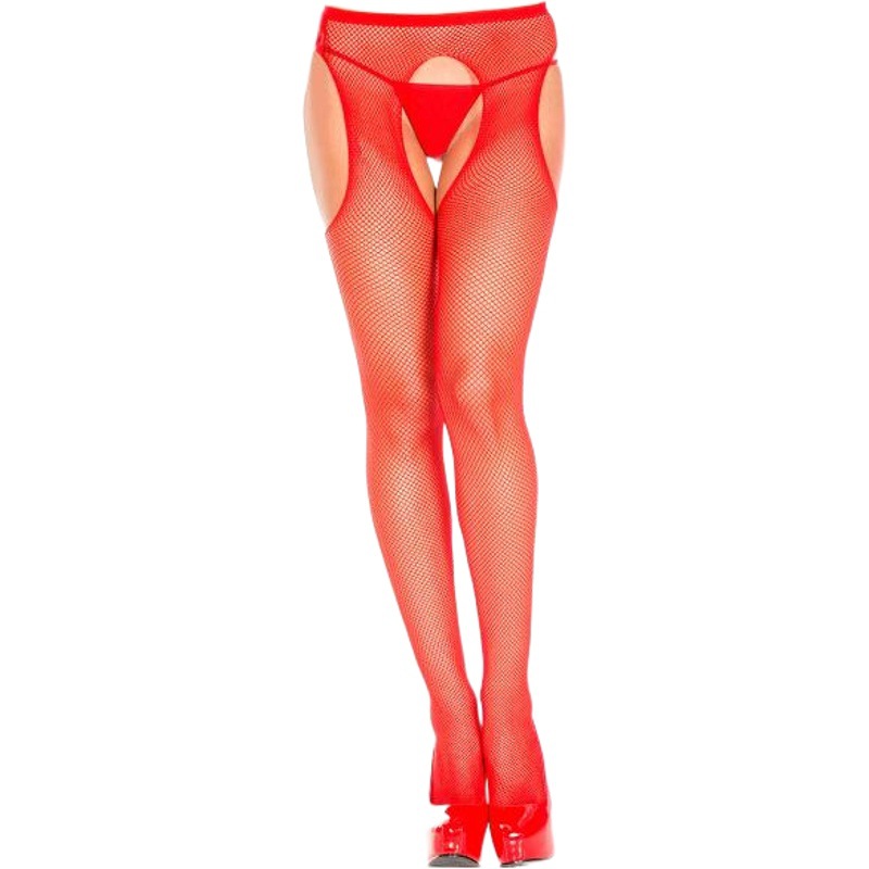 Medias sexys estilo europeo y americano Benqian, camisón sexy, lencería de una pieza, medias de rejilla, uniforme de coqueteo para parejas, tentación 5023