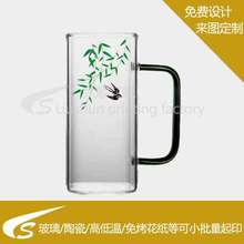 玻璃炖汤锅炒锅耐高温花纸油墨花纸炖锅铁精铁锅铸铁砂锅花纸陶瓷