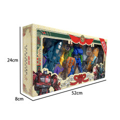 New Transformation Robot Man Dahuang Feng Qingtian Note War Toy Training Educational Institution Big Gift Toy