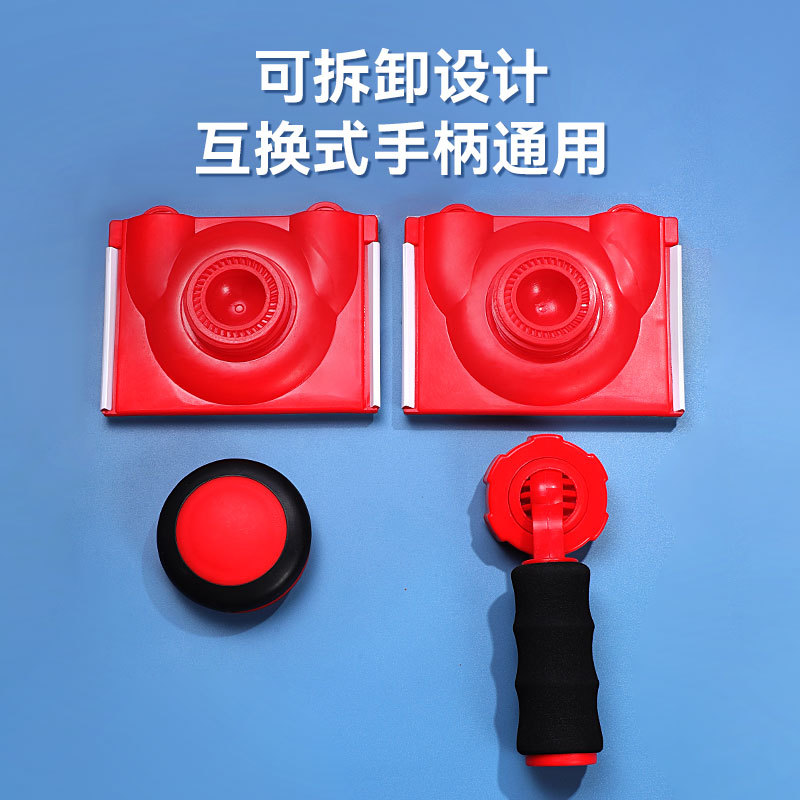 Nuevo portátil universal pintura de látex borde recortador de bordes de separación de color cepillo de esponja de floquete de ángulo femenino recortador de bordes de separación de color