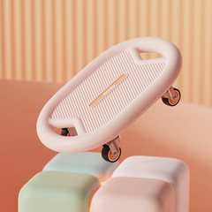 Twist sliding disc universal wheel abdominal muscle sliding disc silent abdominal wheel men's home fitness abdominal training equipment