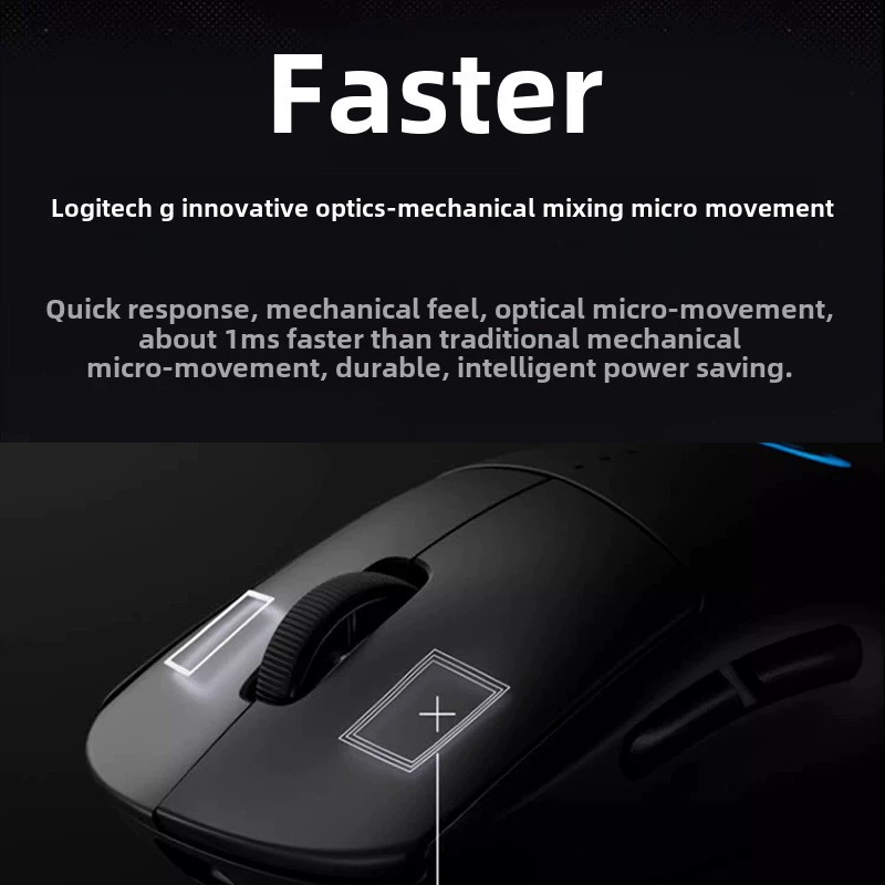 Logitech GPW4 поколение Suzaku Eagle Eye беспроводная игровая мышь Fart King Four Generation Dual Model E -sports Light Metropolitanium