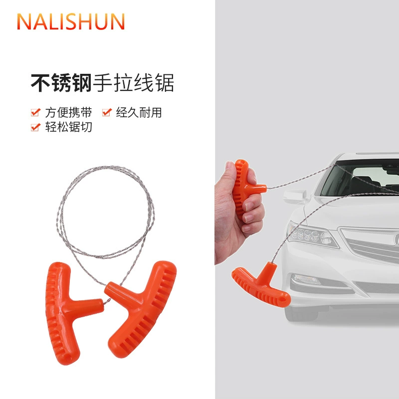 Проволочная пила Ручная вытяжка провода по проволочной Пиле Проволочная пила Цепная пила Проволочная пила Многоцелевой выживания Открытый провод