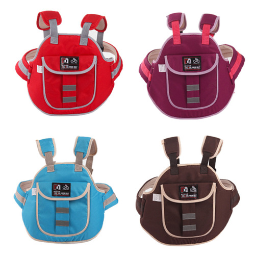 Electric Motorcycle Child Riding Safety Belt Baby Riding Harness Bike Riding Pad Protection Harness Electric Scooter Child Strapping