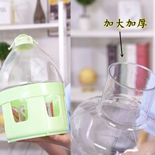 信鸽用品鸽子饮水器水壶自动喂水器大号喝水壶加厚耐摔防冻加热金