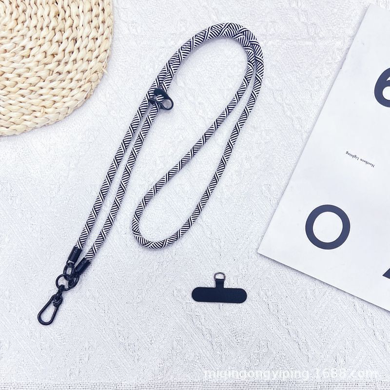 8MM long thick rope mobile phone diagonal lanyard can hang neck multifunctional outdoor travel anti-lost rope camera strap rope 8MM long thick rope mobile phone diagonal lanyard can hang neck multifunctional outdoor travel anti-lost rope camera strap rope