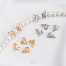 ��ɫ14K������ʯ����������Ƭ�ֹ�diy������������Ʒ���