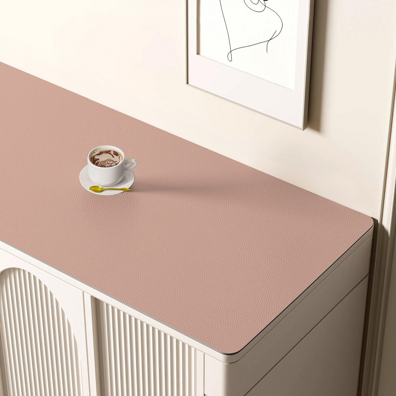 Estera de mesa de color sólido estera de gabinete de zapatos estera de cubierta de cubierta de cubierta de TV a prueba de aceite a prueba de agua a prueba de suciedad