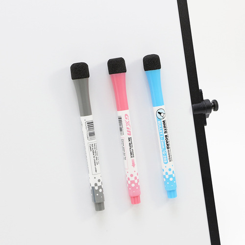 Magnetic Adsorbable Sponge Pen Case, Erasable Pens, Colorful Markers, Graffiti Writing Board, Whiteboard Pens, Marker Notebooks, Highlighters