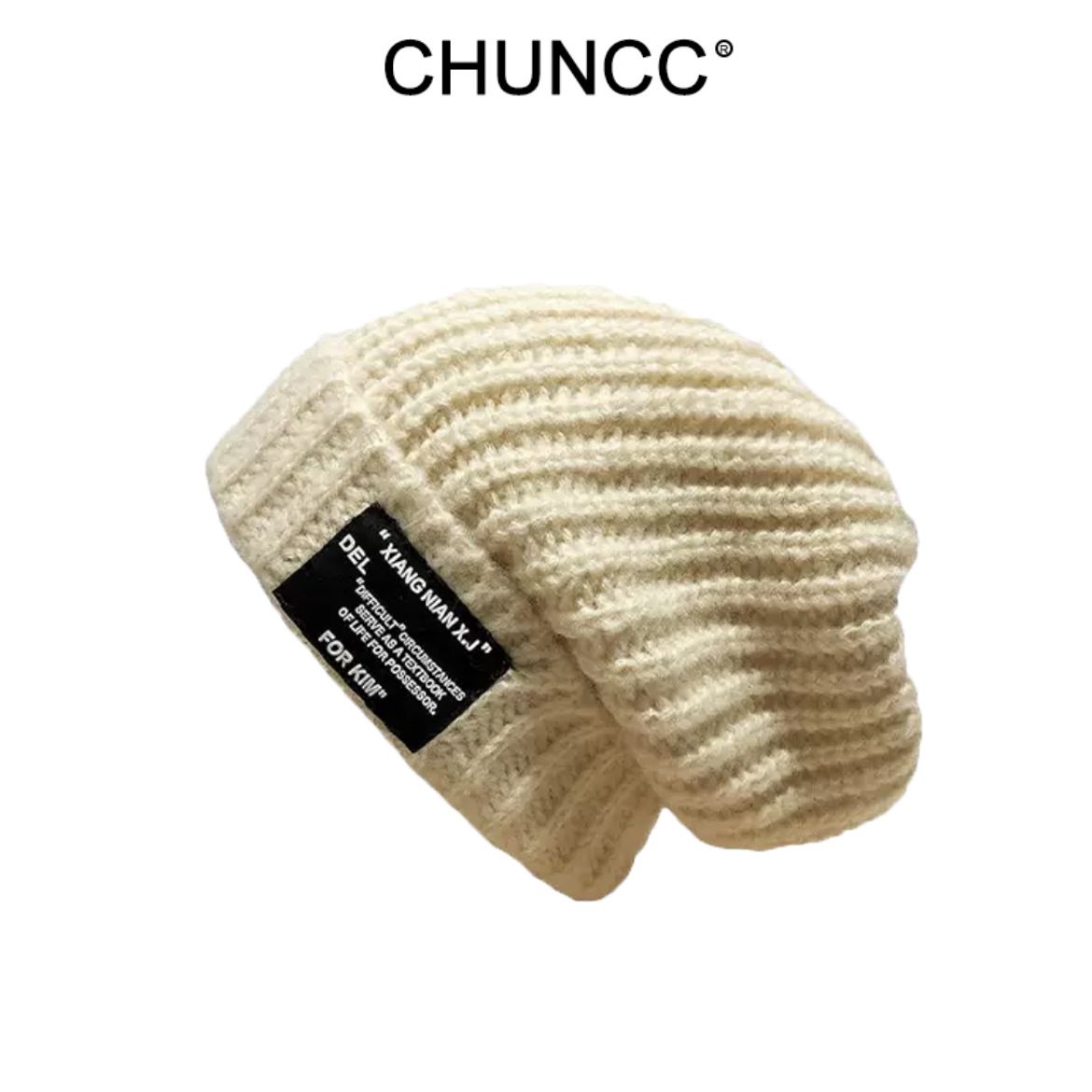 帽子の男性の冬の大きい頭の周りのニットの帽子の男性の保温の毛糸の帽子の潮の冬の山の帽子の男性の冷たい帽子の綿の帽子