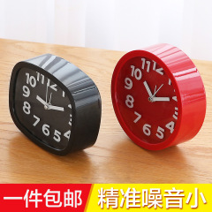 Creative Taiwanese digital alarm clock bedside large volume clock small ornament student wake-up timer electronic clock