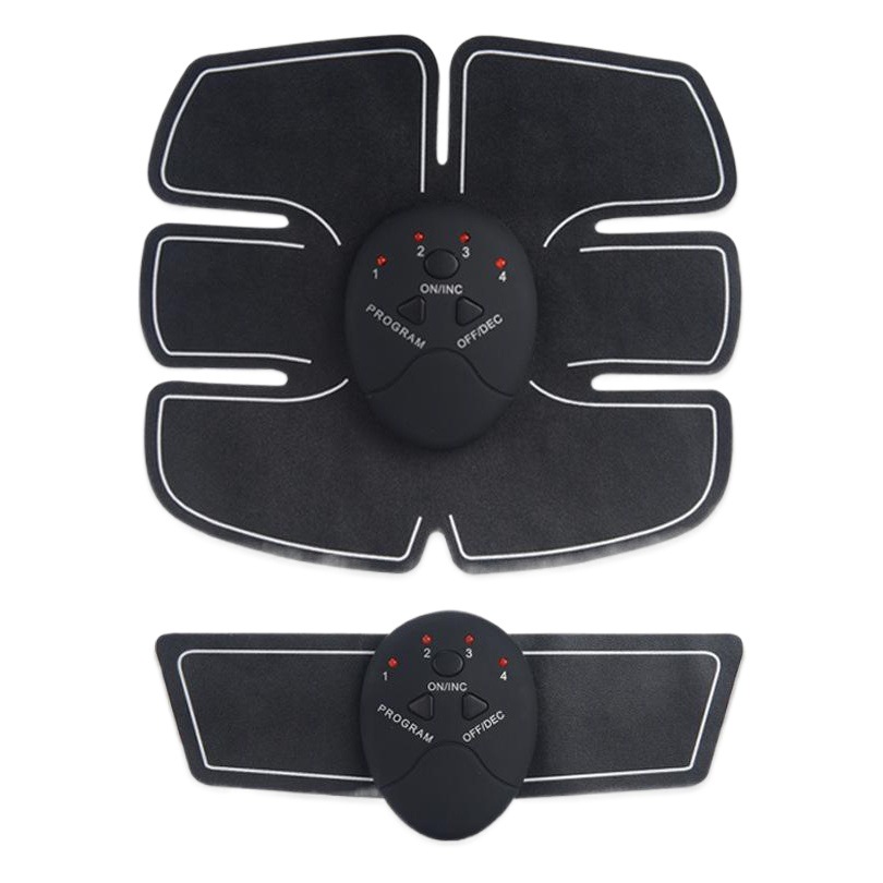 Venta al por mayor de fábrica inteligente abdominal instrumento de fitness abdominal entrenamiento abdominal pegatinas musculares abdominales de seis piezas vientre perezoso contracción y reducción de vientre equipo de fitness