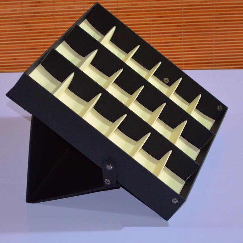 Caja de exhibición de gafas directas de fábrica 18 gafas multifuncionales caja de exhibición de gafas de sol caja de exhibición