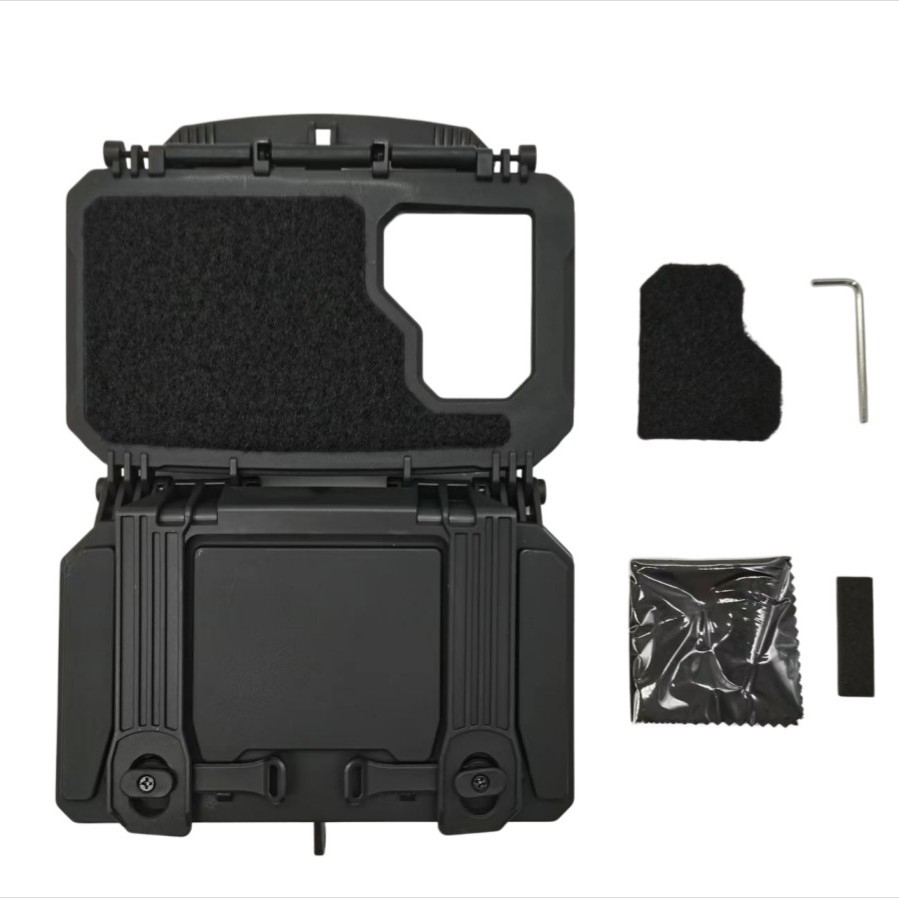 Instant Tactical Vest Chest-Mounted Phone Storage Box Molle Outdoor Chest-Mounted Storage Box Expansion Navigation Panel