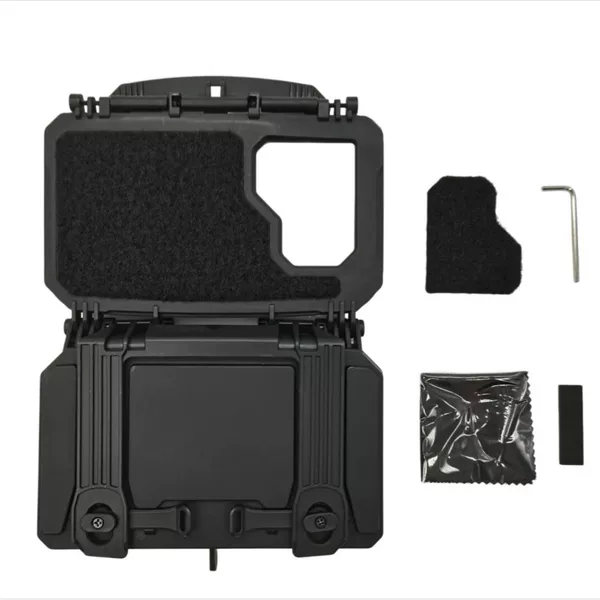 Instant Tactical Vest Chest-Mounted Phone Storage Box Molle Outdoor Chest-Mounted Storage Box Expansion Navigation Panel