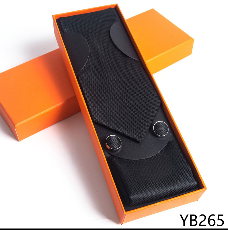 Paisley Men's Necktie Pocket Square And Cufflinks Gift Set_voghion.com