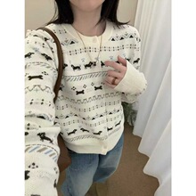 ��Ƹ�С�ڿ�ͨ��֯����Ů2026�¿װ����ë�����׺�ϵ��������