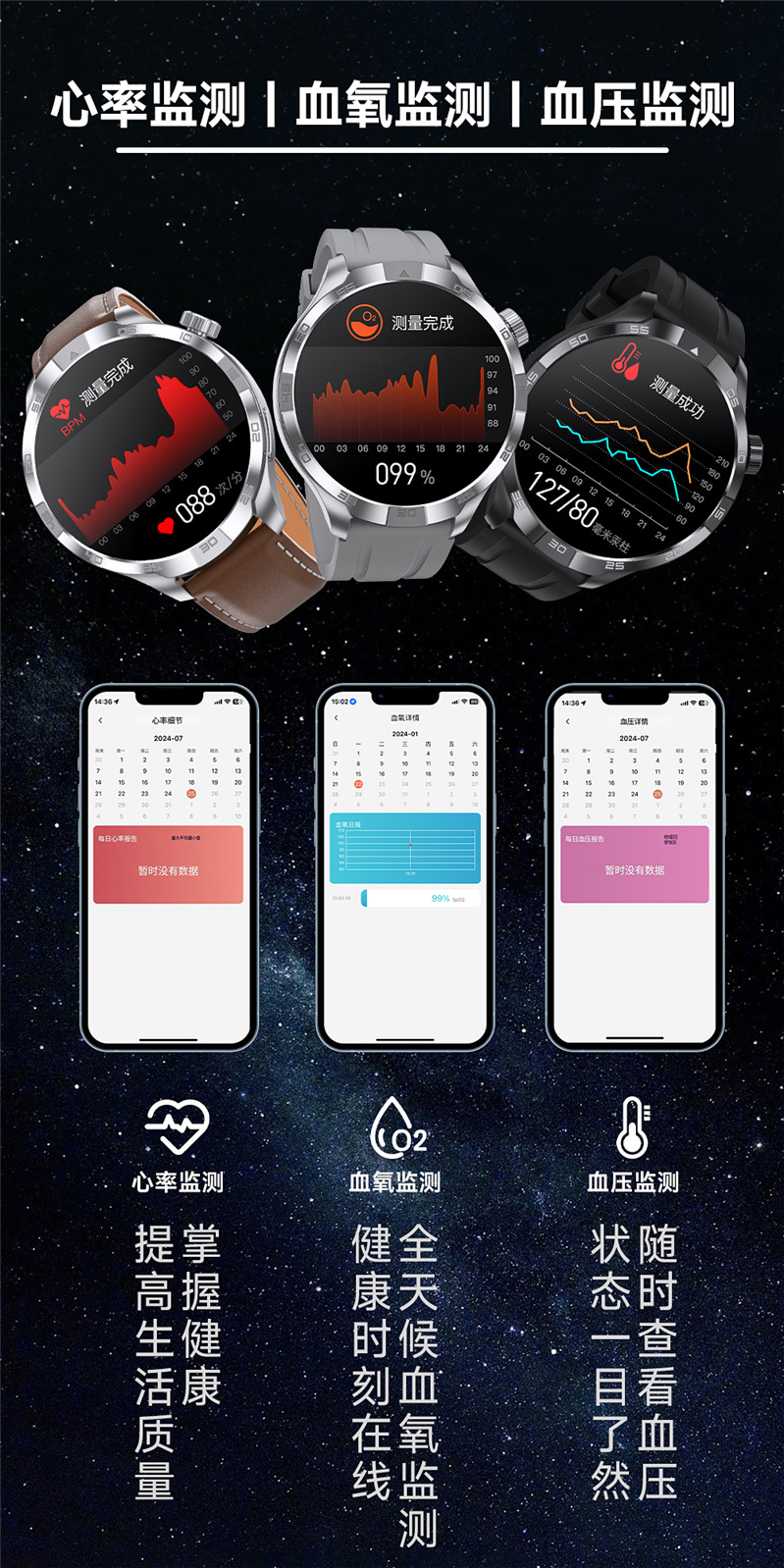 The new G4PLUS smartwatch from Huaqiangbei features Bluetooth calls, music control, Alipay, weather, health and sports undefined