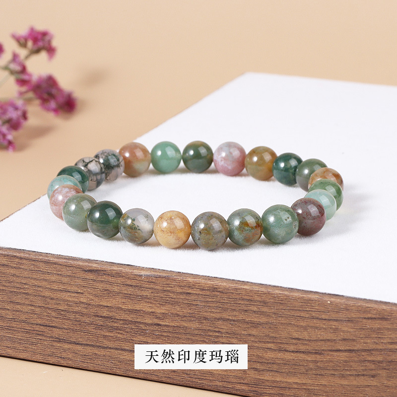 Natural indian agate bracelet