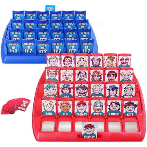 Logical reasoning children's tabletop game guessing who he is and who I am educational parent-child multi-player interactive toy