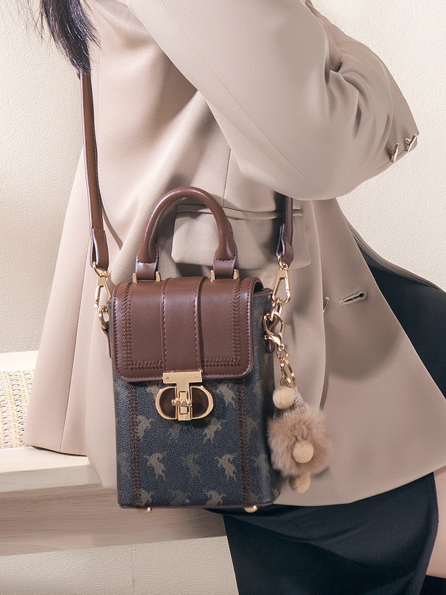 Bolso de teléfono móvil de mujer 2026 nuevo bolso de mano de mujer de verano sensación de alto nivel mini bolso de hombro