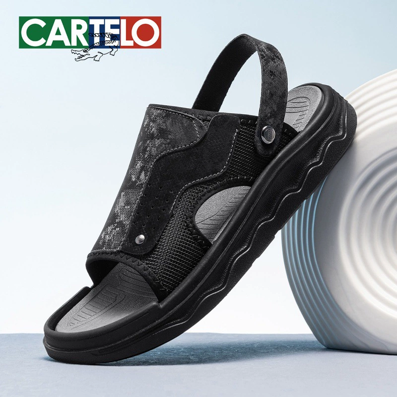 Буксир мужской 2025 летний новый стиль носить сандалии легкие мягкие донные сандалии