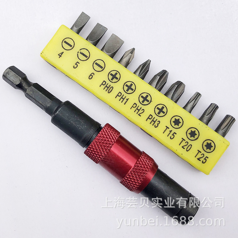 1/4 "multi-ángulo de extensión direccional varilla magnética destornillador eléctrico mango hexagonal 6,35mm cabeza del lote de liberación rápida autoblocante biela