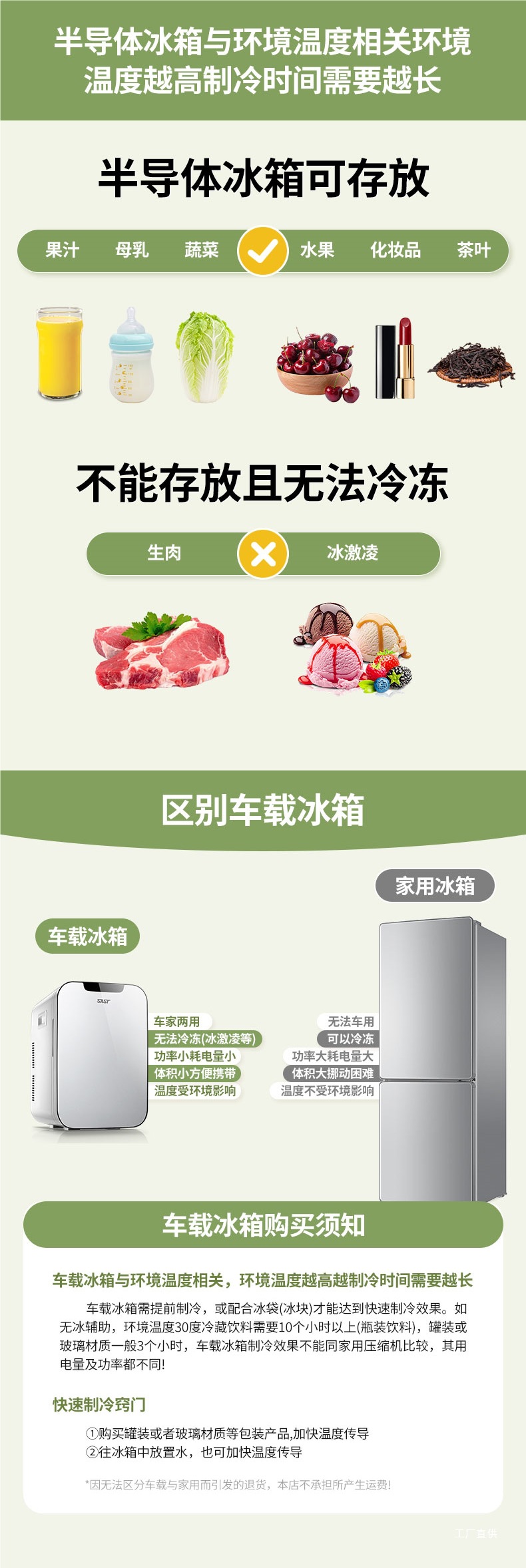 Sast Car-Mounted 20L Mini Refrigerator 12V Car Home Dual-Purpose Small Refrigerated Cosmetics Breast Milk Dormitory Single Peihui