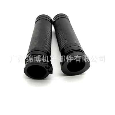 Suitable for Harley XL 8831200 X48 Retro Original 25mm Handlebar Rubber Motorcycle Aluminum Alloy Handlebar Cover (Motorcycle Handle Cover) - jb-5022-black-25mm