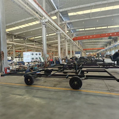 Electric wire-controlled chassis assembly, Frame Assembly