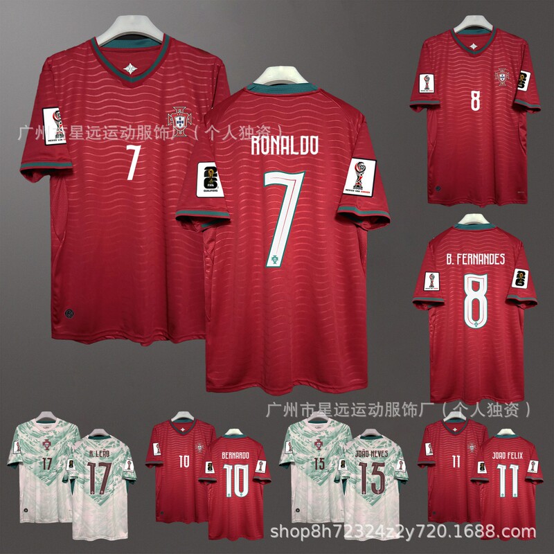 26-27 Portugal World Cup Home and Away Jerseys C. Ronaldo B. Fernandes Football Shirts Player Version Away Fan Version Tops 26-27 Portugal World Cup Home and Away Jerseys C. Ronaldo B. Fernandes Football Shirts Player Version Away Fan Version Tops