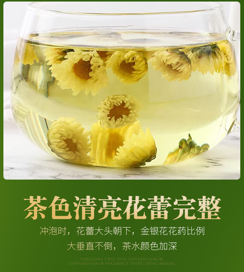 Chrysanthemum Goji Rose Jasmine Herbal Flower Tea Blend — Canned Wellness Infusion specifications