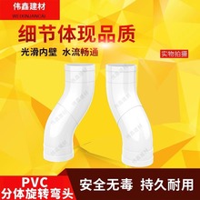 PVC�����D�f���^360�ȿ��{��110��ˮ�� ���w���^ ��ˮ50 75 160