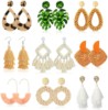 Retro beach earrings, European style, suitable for import, Amazon