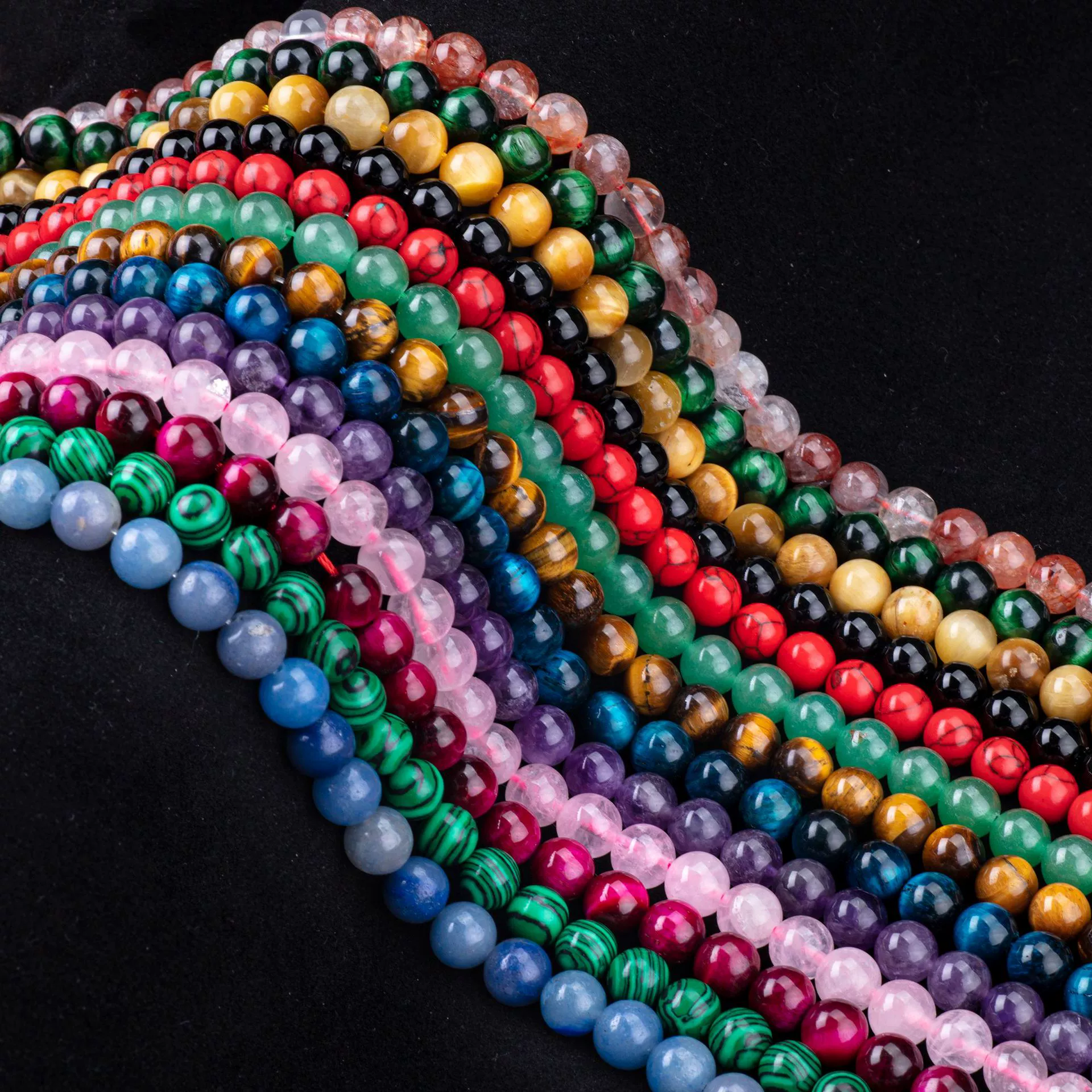 Популярные трансграничные товары из Европы и Америки, бусины из натурального камня и кристаллов, аксессуары для самостоятельного изготовления украшений, рассыпные бусины, материалы для рукоделия, полуфабрикаты бусин