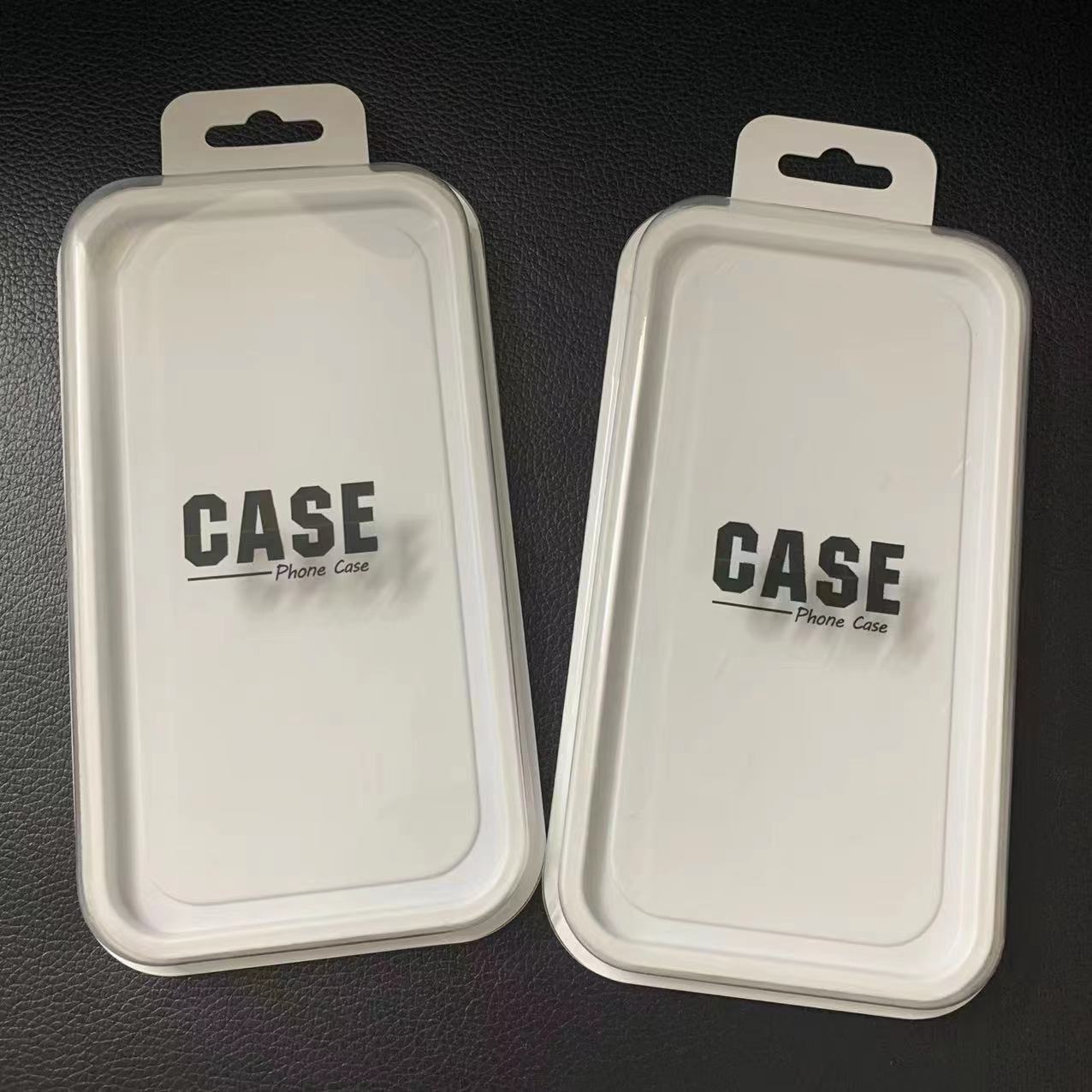 Caja de teléfono móvil, embalaje táctil, caja de plástico transparente de PVC, caja de regalo de manzana, cubierta protectora, caja de almacenamiento de plástico