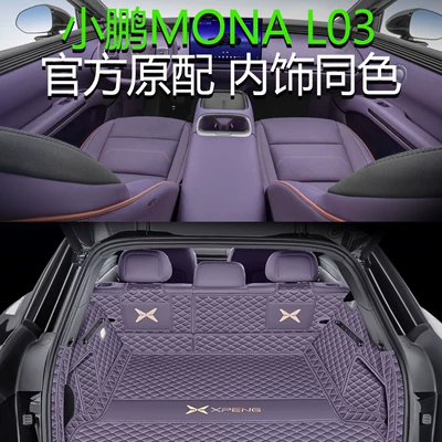 the Xpeng MONAL03 trunk mat, Trunk Mat