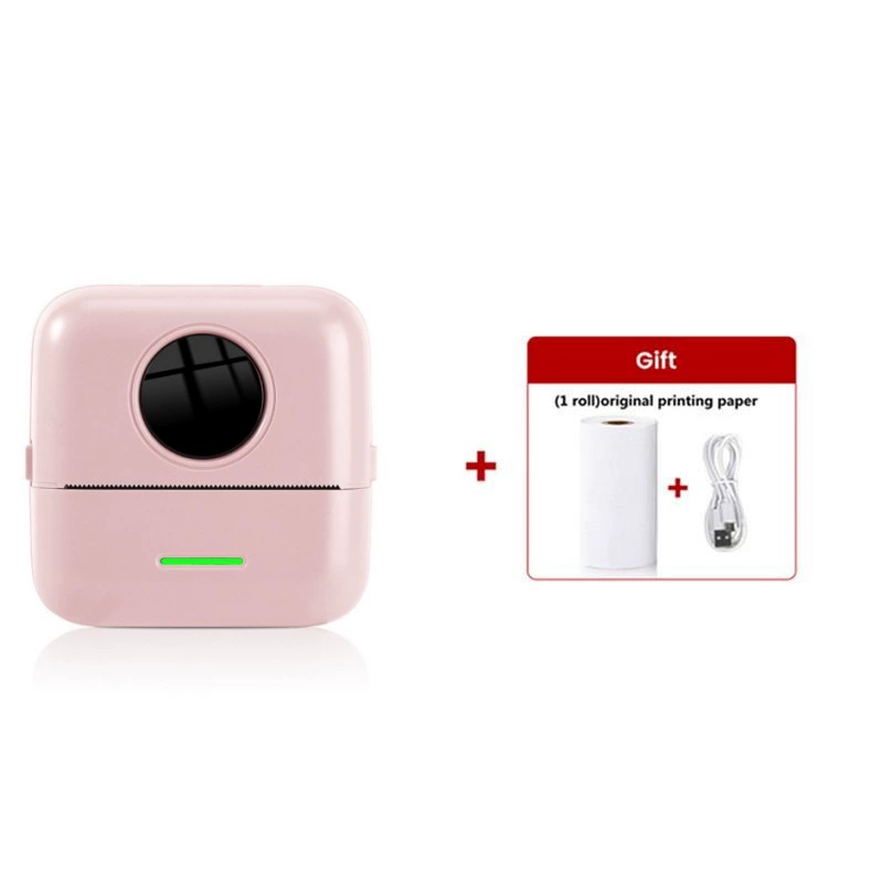 Mini Wireless Printer X5, Bluetooth 4.0, Thermal Photo Printer, Compact 135×60×155 mm